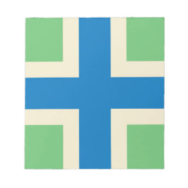 Vlag van Gloucestershire (Britse county) Notitieblok