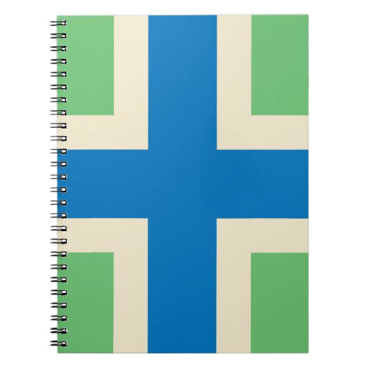 Vlag van Gloucestershire (Britse county) Notitieboek (Voorkant)