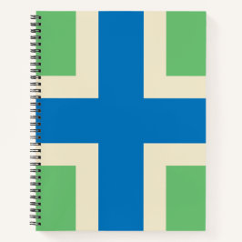 Vlag van Gloucestershire (Britse county) Notitieboek