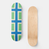 Vlag van Gloucestershire (Britse county) Persoonlijk Skateboard (Voorkant)
