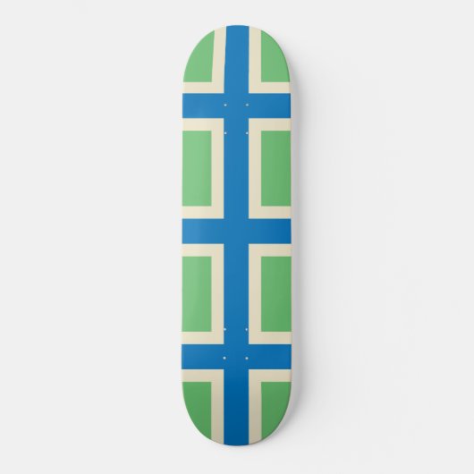 Vlag van Gloucestershire (Britse county) Persoonlijk Skateboard (Voorkant)