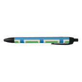 Vlag van Gloucestershire (Britse county) Zwarte Inkt Pen (Bodem)