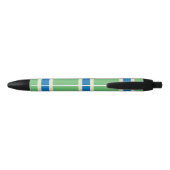 Vlag van Gloucestershire (Britse county) Zwarte Inkt Pen (Achterkant)