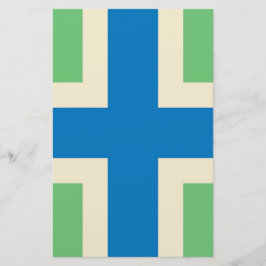 Vlag van Gloucestershire (VK) Briefpapier