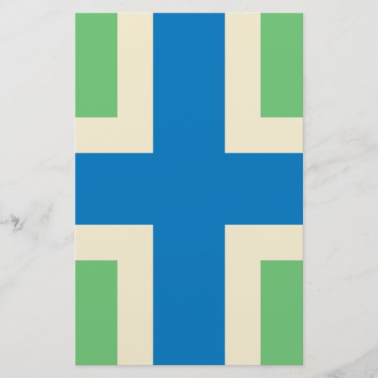 Vlag van Gloucestershire (VK) Briefpapier (Voorkant)