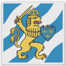 Vlag van Göteborg, Zweden