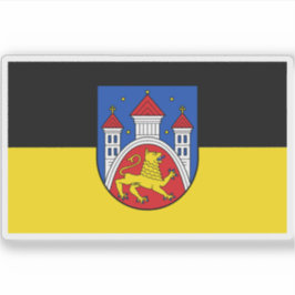 Vlag van Göttingen, Duitsland Sticker