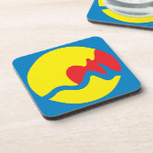 vlag van Grand Rapids Bier Onderzetter (Linkerzijde)