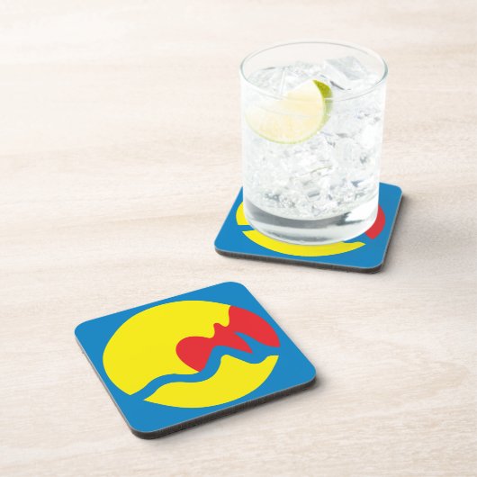 vlag van Grand Rapids Bier Onderzetter (Rechterzijde)