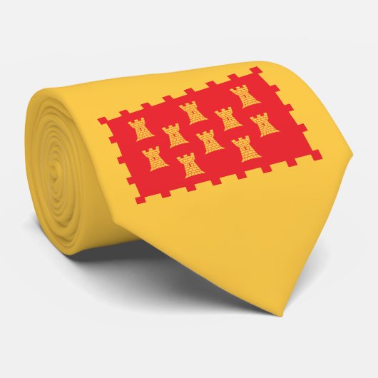 Vlag van Greater Manchester (Graafschap in Verenig Stropdas (Opgerold)