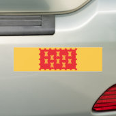 Vlag van Greater Manchester (Verenigd Koninkrijk) Bumpersticker (Op auto)