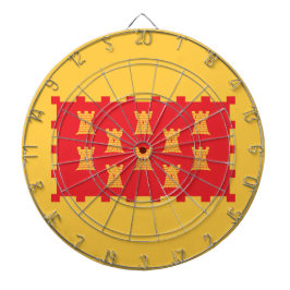 Vlag van Greater Manchester (Verenigd Koninkrijk) Dartbord