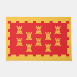 Vlag van Greater Manchester (Verenigd Koninkrijk) Deurmat