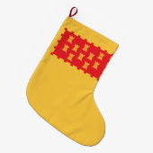 Vlag van Greater Manchester (Verenigd Koninkrijk) Grote Kerstsok (Voorkant (Hangend))