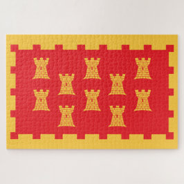 Vlag van Greater Manchester (Verenigd Koninkrijk) Legpuzzel