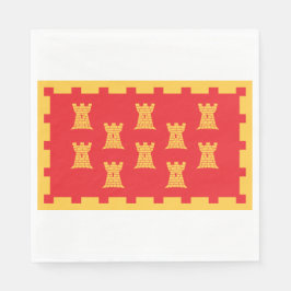 Vlag van Greater Manchester (Verenigd Koninkrijk) Servet