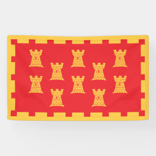 Vlag van Greater Manchester (Verenigd Koninkrijk) Spandoek