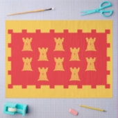 Vlag van Greater Manchester (Verenigd Koninkrijk) Tissuepapier (Craft)
