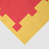 Vlag van Greater Manchester (Verenigd Koninkrijk) Tissuepapier (Detail)