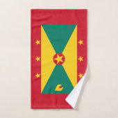 Vlag van Grenada Bad Handdoek (Handdoek)