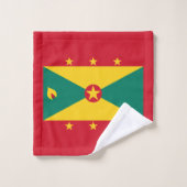 Vlag van Grenada Bad Handdoek (Wasdoekje)