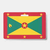 Vlag van Grenada Badge (Achterkant)