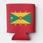 Vlag van Grenada Blikjeskoeler (Achterkant)