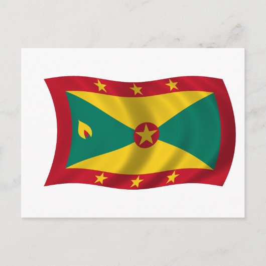 Vlag van Grenada Briefkaart (Voorkant)