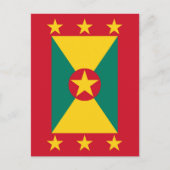Vlag van Grenada Briefkaart (Voorkant)