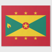 Vlag van Grenada Cadeaupapier (Vlak)