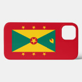 Vlag van Grenada Case-Mate iPhone Case (Achterkant (horizontaal))