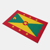 Vlag van Grenada Deurmat (Schuin)