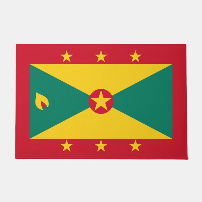 Vlag van Grenada Deurmat (Voorkant)