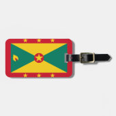 Vlag van Grenada Easy ID Personal Bagagelabel (Voorkant horizontaal)