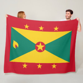 Vlag van Grenada Fleece Deken