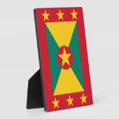 Vlag van Grenada Fotoplaat (Zijkant)