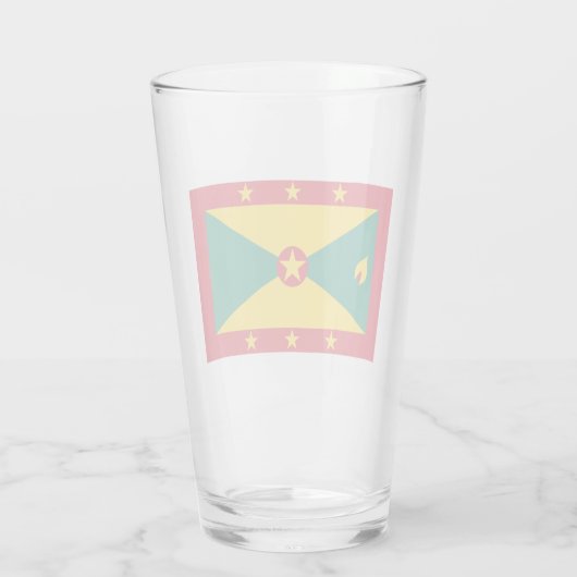 Vlag van Grenada Glas (Achterkant)