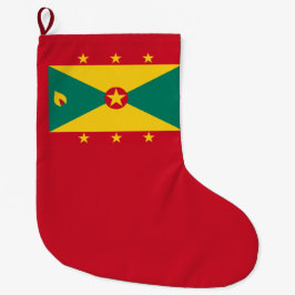 Vlag van Grenada Grote Kerstsok