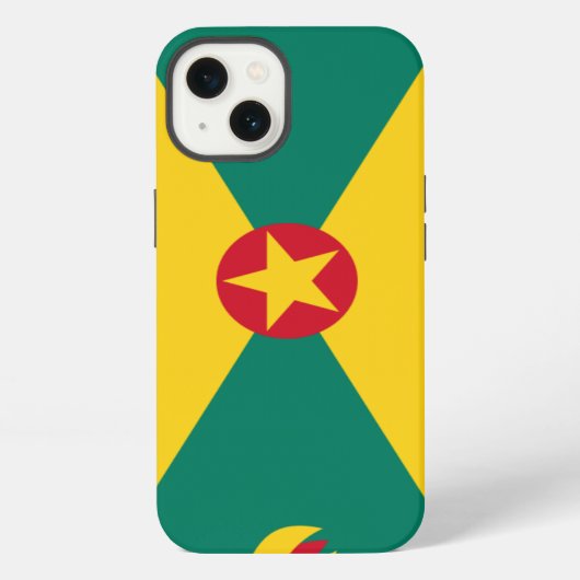 Vlag van Grenada iPhone Hoesje (Achterkant)