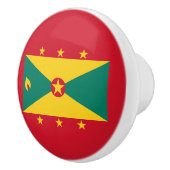 Vlag van Grenada Keramische Knop (Rechts)