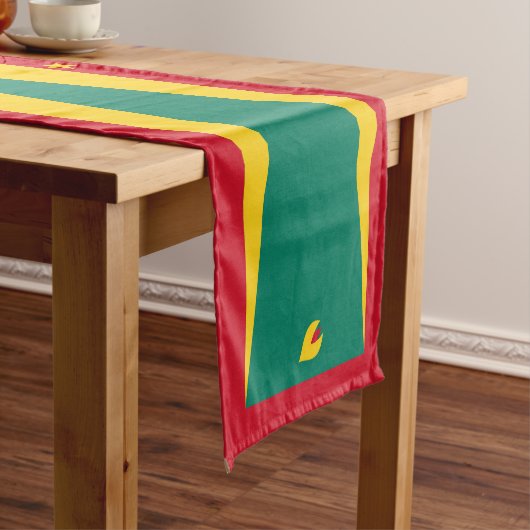 Vlag van Grenada Korte Tafelloper (Voorbeeld)