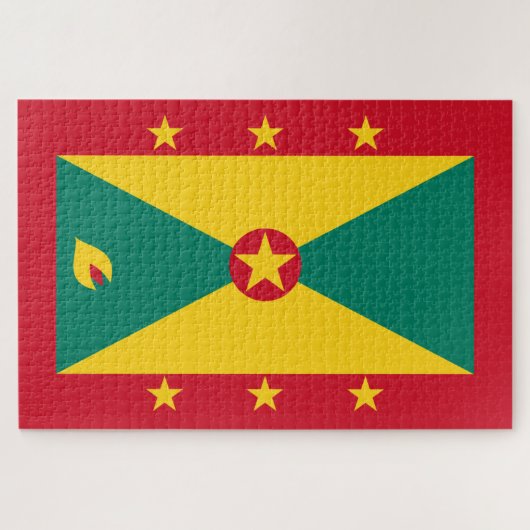 Vlag van Grenada Legpuzzel (Horizontaal)