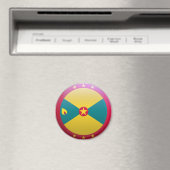 Vlag van Grenada Magneet (Insitu (Vaatwasser))
