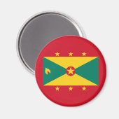Vlag van Grenada Magneet (Voorkant / Achterkant)