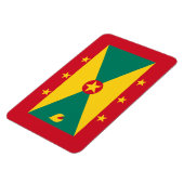 Vlag van Grenada Magneet (Linkerzijde)