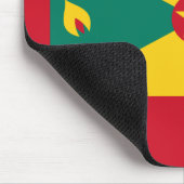 Vlag van Grenada Muismat (Hoek)