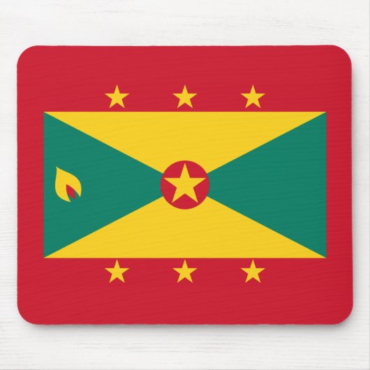 Vlag van Grenada Muismat (Voorkant)