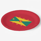 Vlag van Grenada Papieren Bordje (Gekanteld)