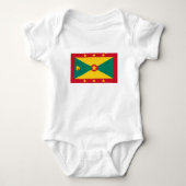 Vlag van Grenada Romper (Voorkant)