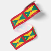 Vlag van Grenada Satijnen Lint (Achterkant)